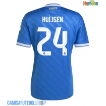 Camisa de time de futebol Real Madrid Dean Huijsen #24 Replicas 3º Equipamento 2025-26 Manga Curta